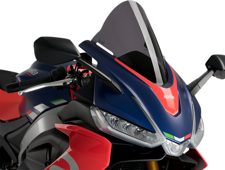 PUIG HI-TECH PARTS Race Windscreen - Dark Smoke 20571F