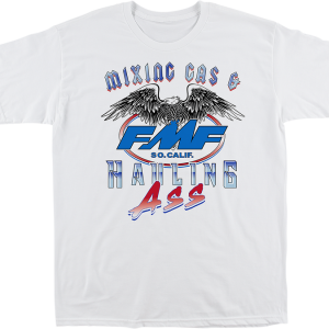 FMF Fighter T-Shirt - White - Small FA21118907WHSM 3030-21277
