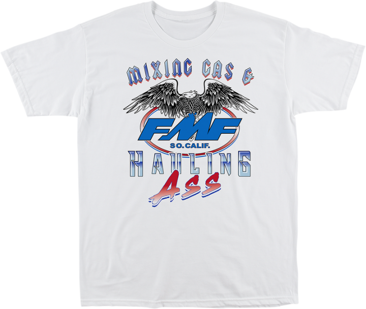 FMF Fighter T-Shirt - White - XL FA21118907WHXL 3030-21280
