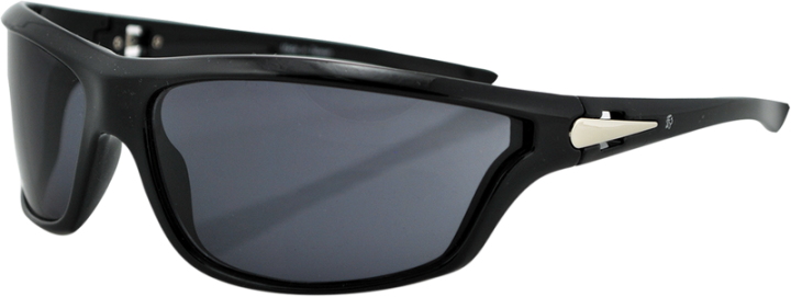 ZAN HEADGEAR Florida Sunglasses - Shiny Black - Smoke EZFL01