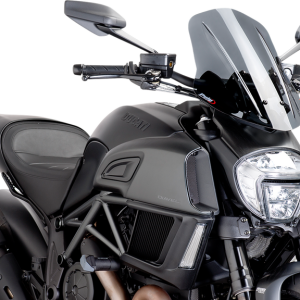 PUIG HI-TECH PARTS New Generation Windscreen - Diavel 7570F