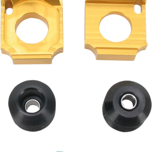 DRIVEN RACING Axle Block Sliders - Suzuki - Gold DRAX-102-GD