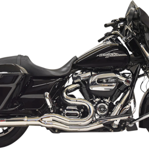 BASSANI XHAUST 2:1 Exhaust - Chrome Glide /Road King 2017-2024 1F88C