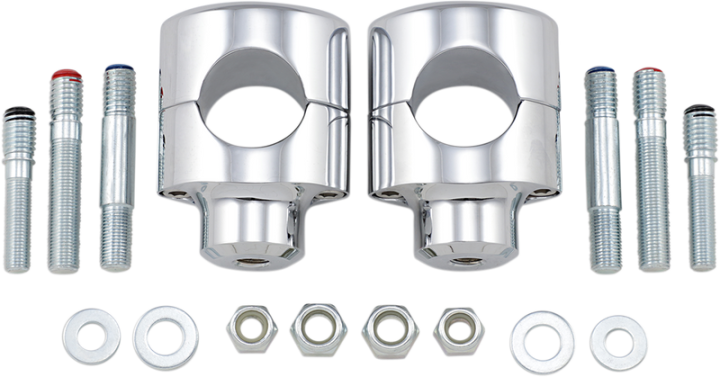 DRAG SPECIALTIES Risers - Big Buffalo - 1-1/2" - Chrome 0602-0465