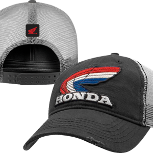HONDA APPAREL Honda Vintage Wing Hat - Charcoal NP21A-H2488