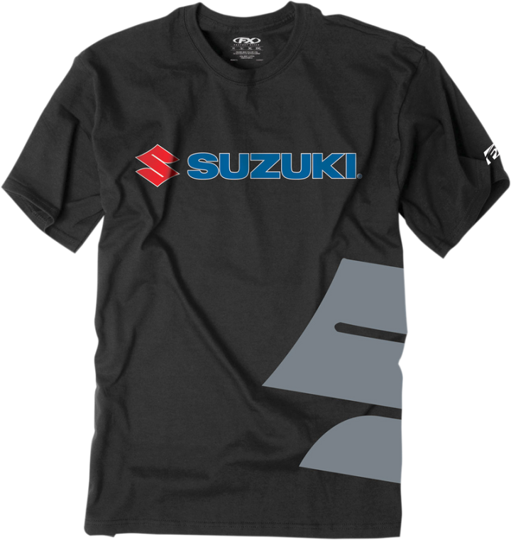 FACTORY EFFEX Suzuki Big S T-Shirt - Black - Large 15-88472