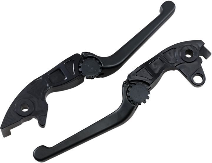 POWERSTANDS RACING Lever Set - Anthem - Black 00-07250-22