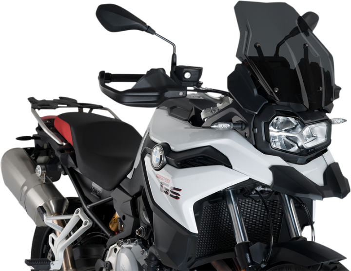 PUIG HI-TECH PARTS Race Windscreen - Dark Smoke - BMW 3768F