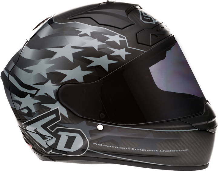 6D ATS-1R Helmet - Patriot - Black - Medium 30-0606
