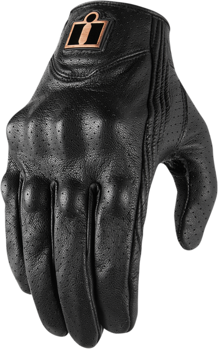 ICON Women's Pursuit Classic™ Perforated Gloves - Black - XL 3302-0803