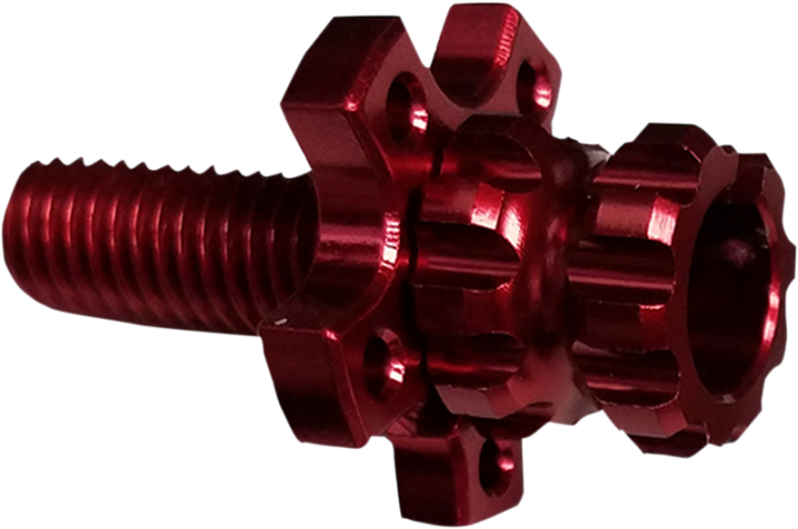 POWERSTANDS RACING Cable Adjuster - Clutch - M8 x 1.25 - Red 00-02150-24
