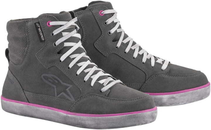 ALPINESTARS J-6 Waterproof Women's Shoes - Gray/Pink - US 9.5 2542220909595