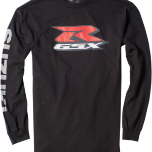 FACTORY EFFEX Suzuki GSXR Long-Sleeve T-Shirt - Black - Medium 17-87412