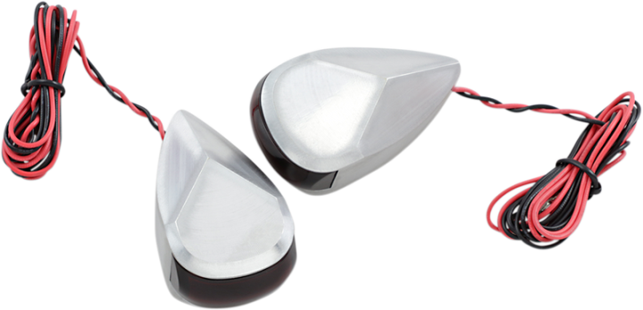 ALLOY ART Turn Signal - Raw - Red/Red MRL-3R