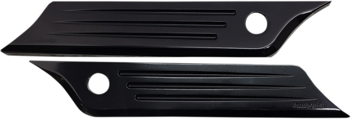 ACCUTRONIX Speed Ball Saddlebag Cover Latch - Black BLC014-SB-B