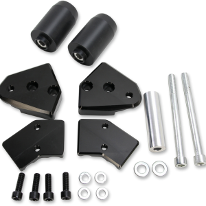 POWERSTANDS RACING Frame Sliders - Black - Honda - CBR300R 03-00921-02