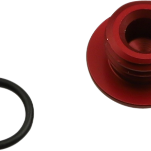 WORKS CONNECTION Aluminum Oil Filler Plug - Red 24-001