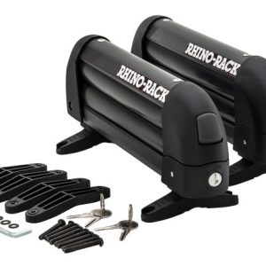 Rhino-Rack Universal Ski Carrier - Fits 2 Pairs of Skis - Black 572