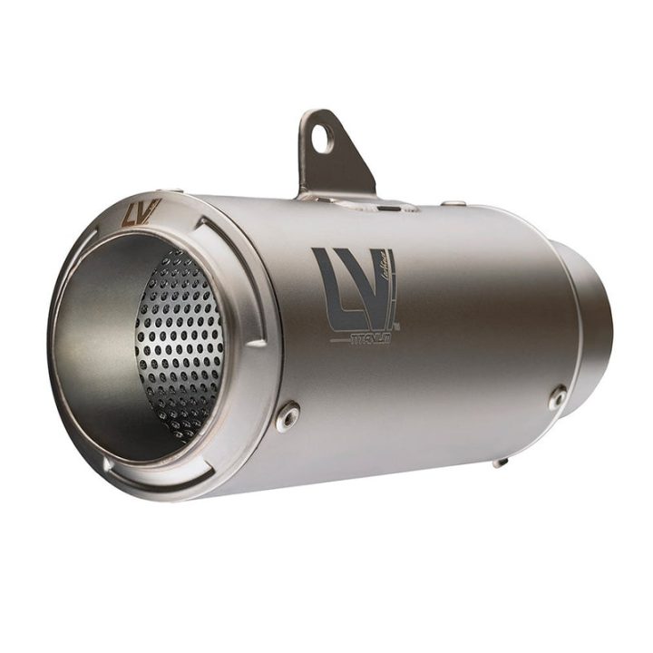 LEOVINCE LV Corsa Slip-On Muffler - Titanium Ninja ZX-10R/RR 2016-2025 15406TU 1811-4493