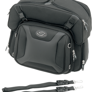SADDLEMEN FTB2500 Sport Sissy Bar and Combo Bag 3515-0141
