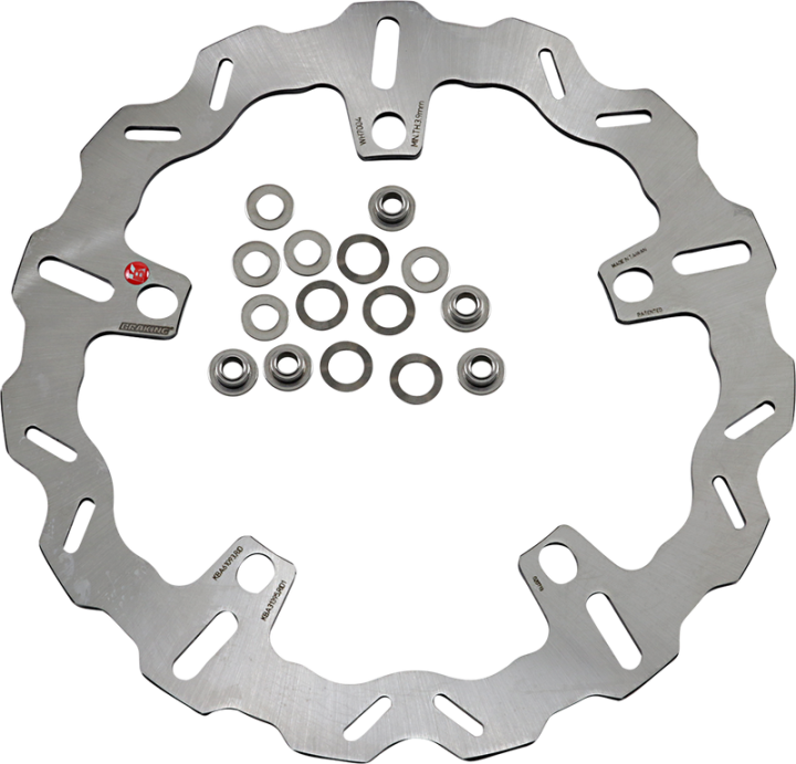 BRAKING Brake Rotor - Front - WH7004 WH7004