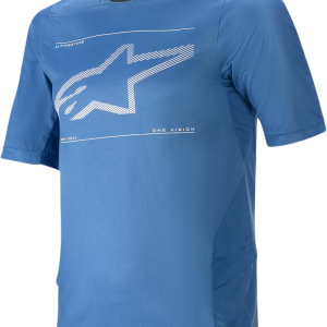 ALPINESTARS Drop 6.0 Jersey - Short-Sleeve - Blue - Medium 1766320-7310-MD