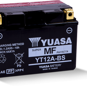 Yuasa YT12A-BS Maintenance Free AGM 12 Volt Battery (Bottle Supplied) YUAM32ABS