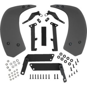SHOW CHROME Lower Wind Deflectors - Black - Ryker 41-423 2350-0555