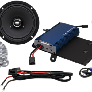 HOGTUNES Front Speaker Kit - 225-Watt Amp G4 SG KIT-RM