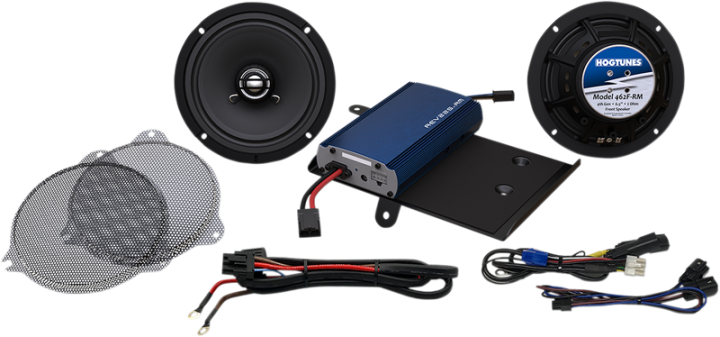 HOGTUNES Front Speaker Kit - 225-Watt Amp G4 SG KIT-RM