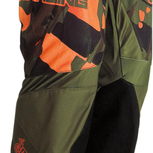 MOOSE RACING Youth Agroid Pants - Olive/Orange - 20 2903-2178