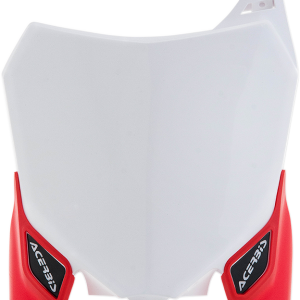 ACERBIS Raptor Number Plate - White/Red 2527411030