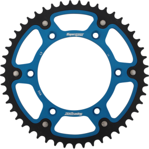SUPERSPROX Stealth Rear Sprocket - 49 Tooth - Blue - Husaberg/Husqvarna/KTM RST-990-49-BLU