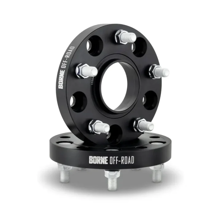 Mishimoto Wheel Spacers - 5x139.7 - 77.8CB - 25 - 9/16 - Black