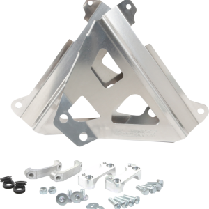 WORKS CONNECTION Radiator Brace Silver YZ450F 2023 18-269