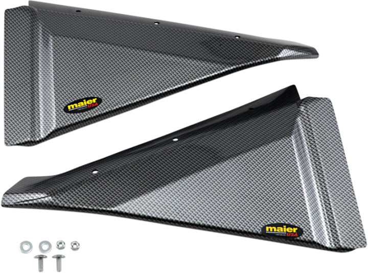 MAIER Rear Fender Trim - Black Carbon Fiber-Look 19041-30