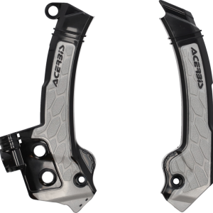 ACERBIS X-Grip Frame Guards - Black/Gray 2979601001