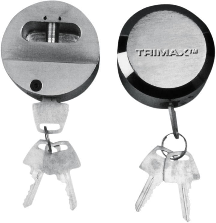 TRIMAX Hockey Puck Padlock THPXL 4010-0025
