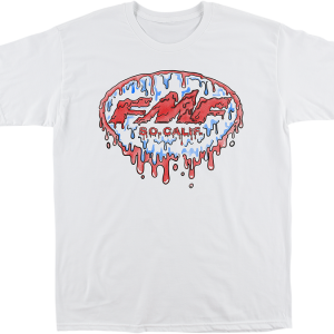 FMF Drip T-Shirt - White - 2XL FA21118903WH2X 3030-21271