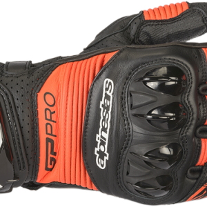 ALPINESTARS GP Pro RS3 Gloves - Black/Fluo Red - XL 3556922-1030-XL
