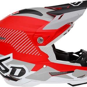 6D ATR-2 Helmet - Fusion - Red - Large 12-2937