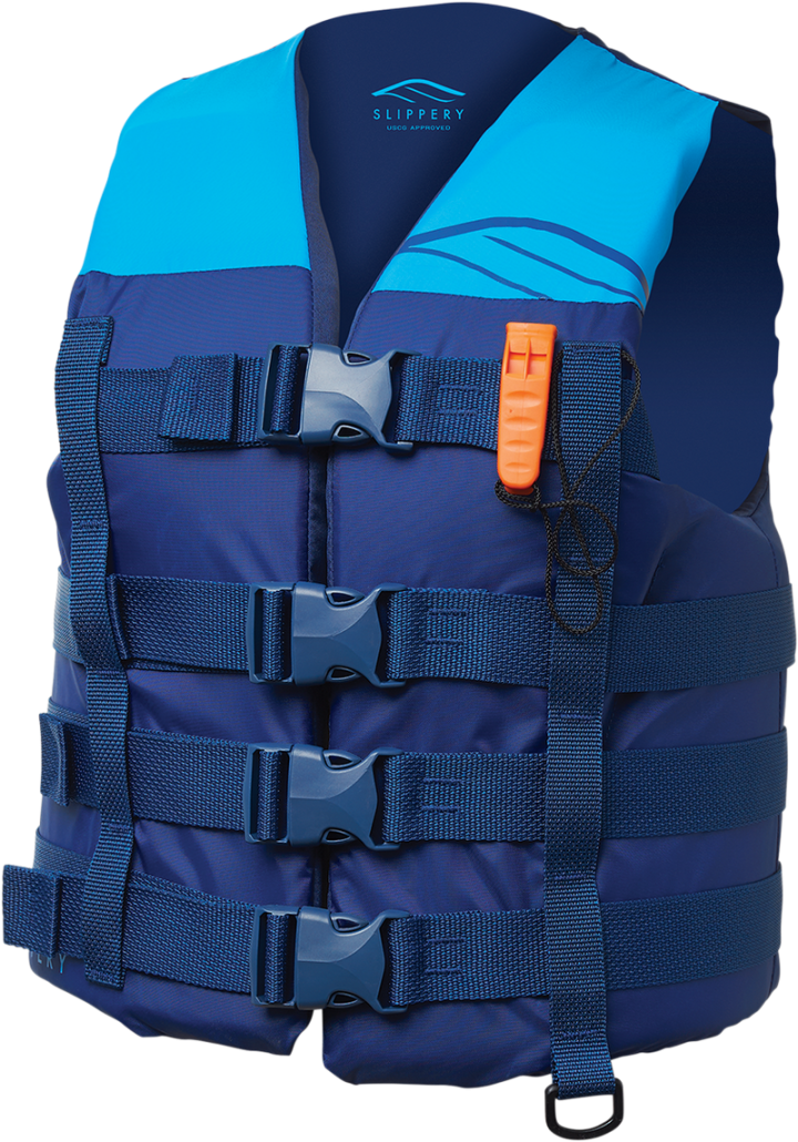 SLIPPERY Hydro Nylon Vest - Navy/Blue - XS 112214-50001020