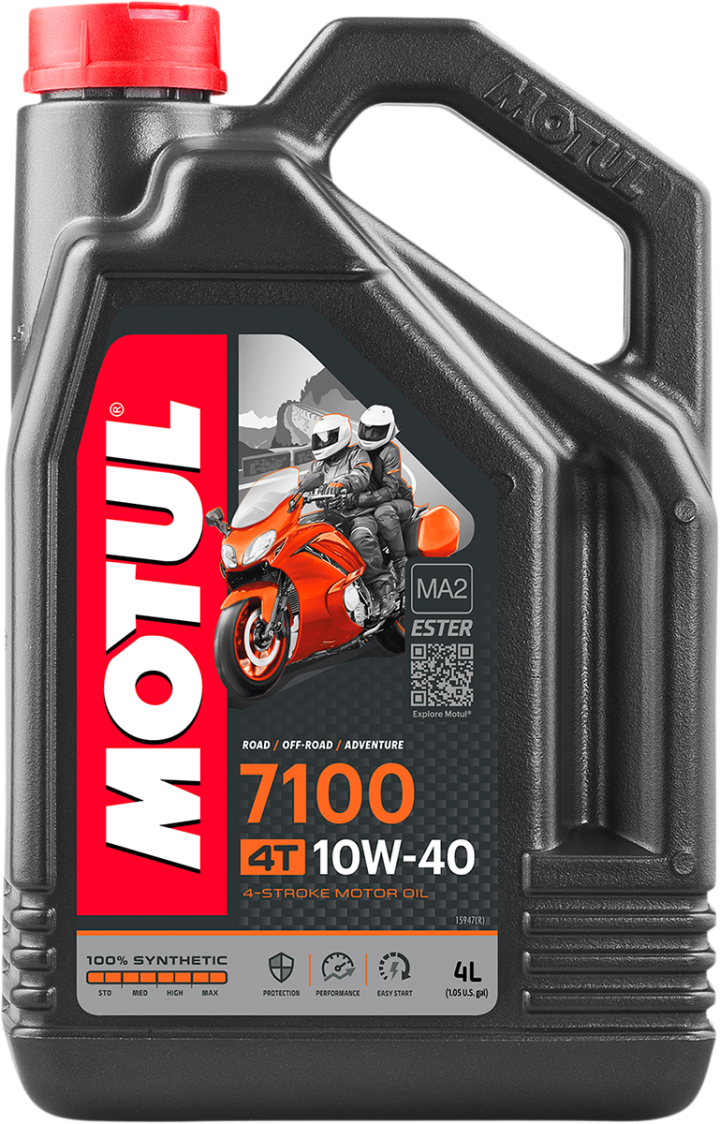MOTUL 7100 4T Synthetic Oil - 10W-40 - 4L 104092
