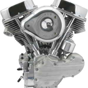 S&S CYCLE Complete Engine - P-93 Series 1970-1984 custom chassis with alternator-style primary 106-0821 0901-0180