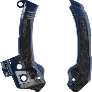 ACERBIS X-Grip Frame Guards - Blue/Black 2979601034