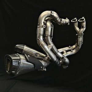 Vandemon Ducati V4 / V4R Panigale & Streetfighter Full Titanium Exhaust system 2023-2024 SKU: DUCV4TIEXHSYSNC VA-44