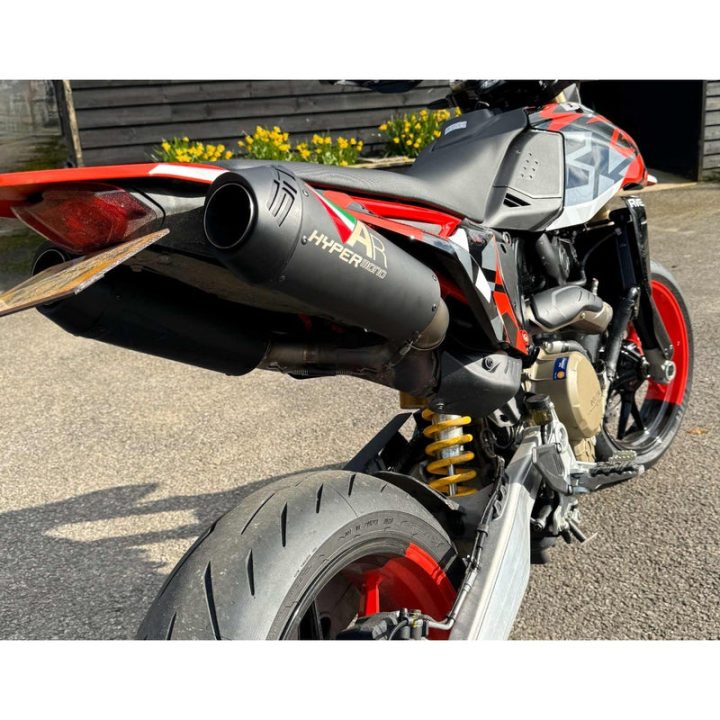 Austin Racing 2024-2025 DUCATI HYPERMOTARD 698 MONO TWIN EXIT SLIP-ON EXHAUST SYSTEM