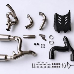 Vandemon Ducati Panigale/ Streetfighter V2 and V2S 890 Titanium High Mount Full Exhaust 2025-2026 DUCV2TIEXHSMESB VA-170