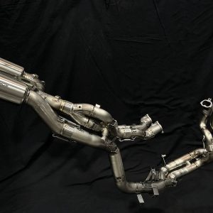 Vandemon Ducati Panigale V4 and V4S 2025-2026 High Mount Race Exhaust System DUCV4PANHMEXHMESB VA-90