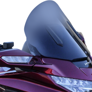 KLOCK WERKS Flare™ Windshield - 18" - Dark Smoke - GL1800 KWW-06-0559